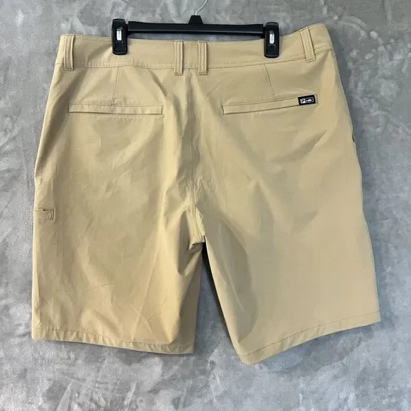 Pelagic Men’s Khaki Fishing Shorts Performance Outdoor Size 38 NEW - Picture 6 of 8